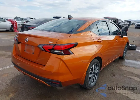 2022 Nissan Versa 1.6 Sv Xtronic Cvt из США, поврежденный, VIN 3N1CN8EV9NL850076